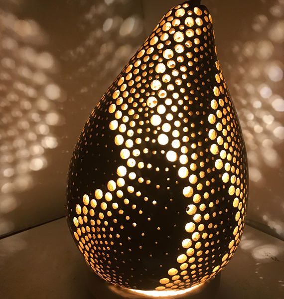 Moroccan Silver Metal Handmade Floor Lamp - Elegant Vintage Lighting