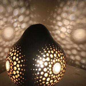 Moroccan Silver Metal Handmade Floor Lamp