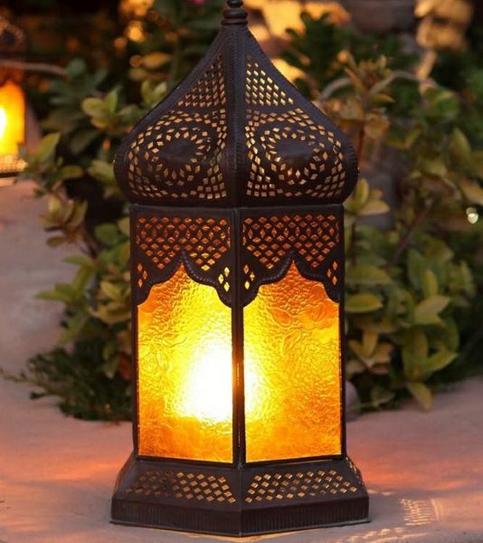Moroccan Silver Handcrafted Floor Lamp
