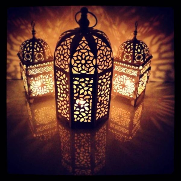 Moroccan Silver Metal Pendant Lamp | Vintage Charm & Infinite Designs