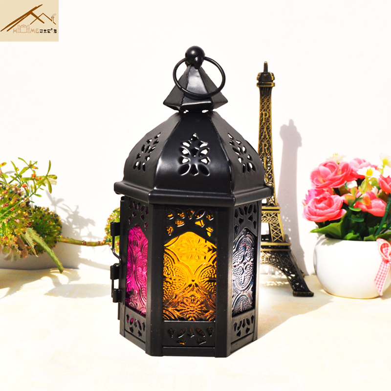 Moroccan Silver Metal Floor Lamp - Handmade Elegance