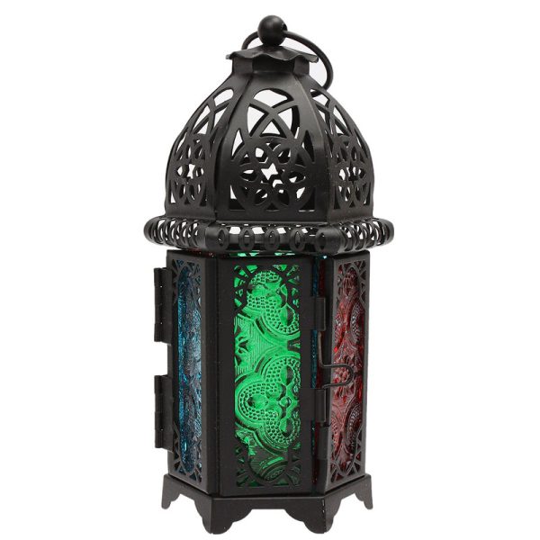 Moroccan Silver Metal Pendant Floor Lamp - Handcrafted Intricate Design
