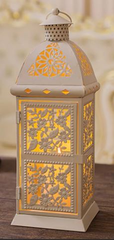 Moroccan Silver Metal Handmade Pendant Floor Lamp