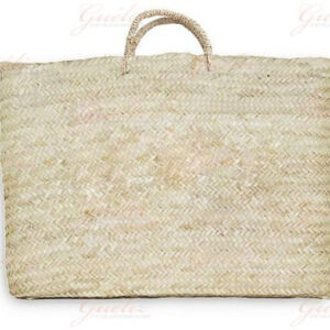 French Market Basket - Handcrafted Ethical Eco-Friendly Woven Tote