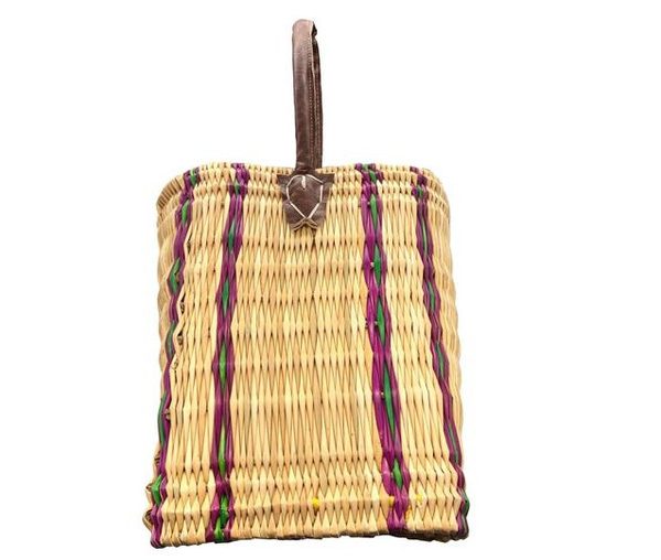 Handwoven French Market Basket - Eco-Friendly & Stylish
