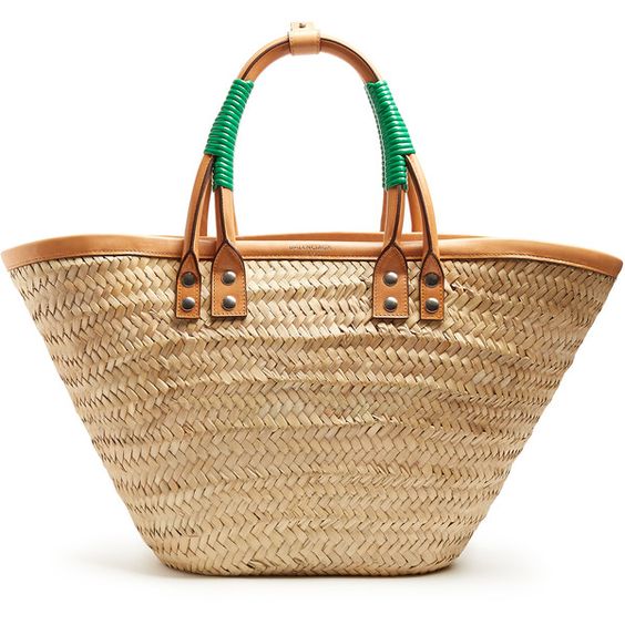 French Market Basket - Handcrafted Eco-Friendly Stylish Choice