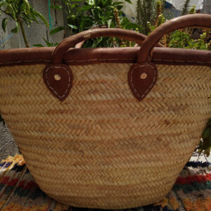 French Market Basket 122 | Eco-Friendly Handwoven Boho Accessory