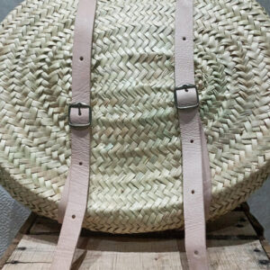 Eco-friendly Handwoven French Market Basket for Sustainable Living.
