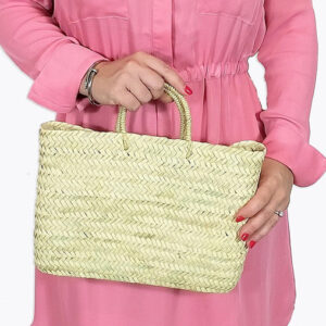 French Market Basket - Handwoven Eco-Friendly Style
