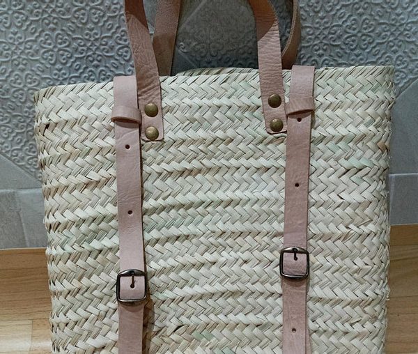 French Market Basket 133 | Handwoven Eco-Friendly Storage Basket