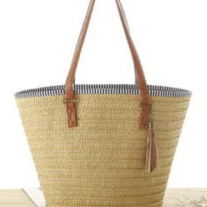 French Market Basket | Handwoven Moroccan Eco-Friendly Tote
