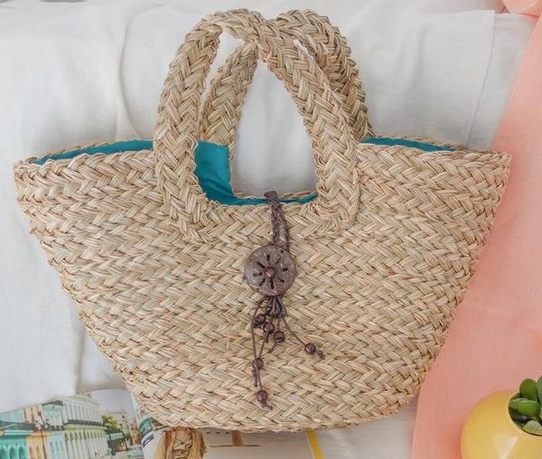 Handmade Moroccan French Market Basket | Eco-Friendly & Stylish