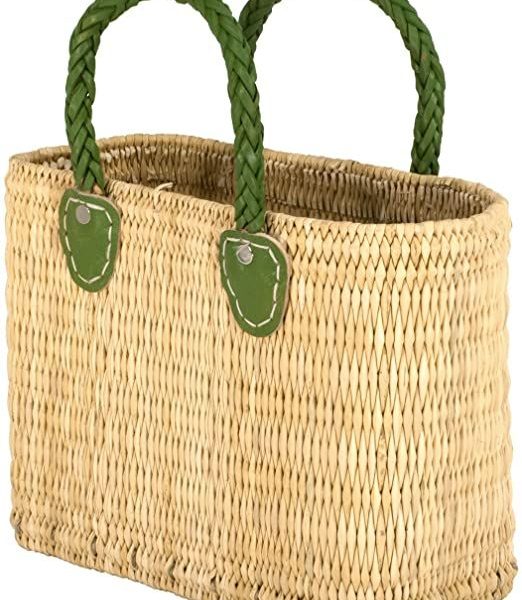 Handwoven French Market Basket 020 - Eco-Friendly & Stylish