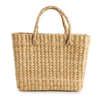 Eco-Friendly Handcrafted French Market Basket - Moroccan Design