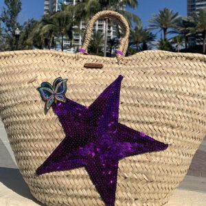 Handwoven French Market Basket - Sustainable and Stylish Ethical Alternative