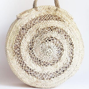 French Eco-Friendly Handcrafted Market Basket | Sustainable Style