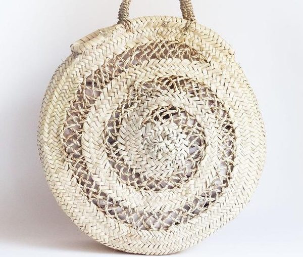 French Eco-Friendly Handcrafted Market Basket | Sustainable Style