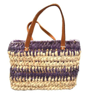 French Market Basket - Handwoven Eco-Friendly Tote Bag