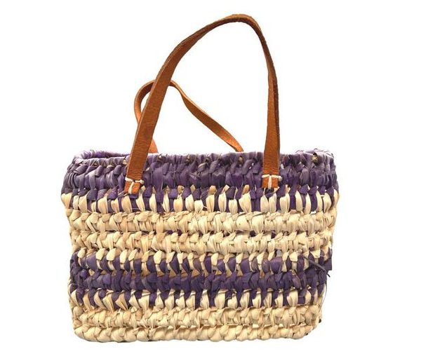 French Market Basket - Handwoven Eco-Friendly Tote Bag
