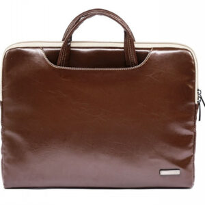 Handmade Moroccan Leather Laptop Bag - Premium Quality and Stylish Organization