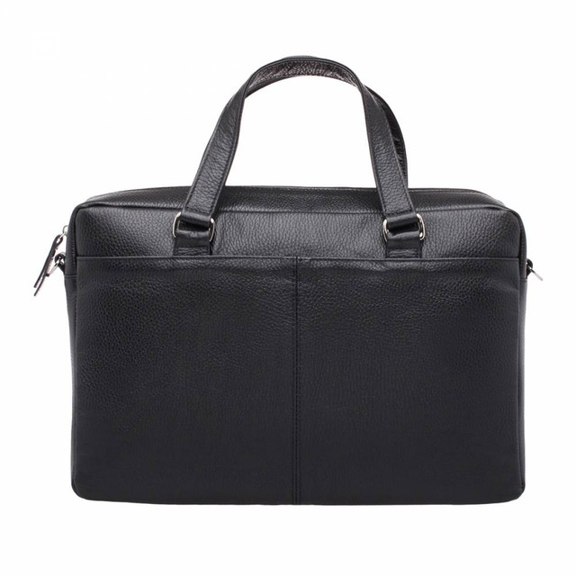 Moroccan Leather Laptop Bag with Multiple Compartments