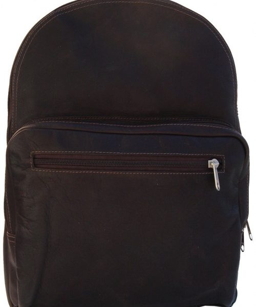 Luxury Dark Brown Moroccan Leather Backpack - Premium Quality