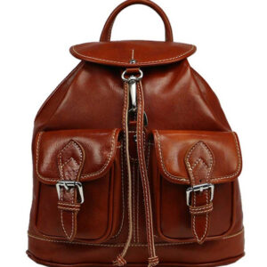 Moroccan Leather Backpack: Handcrafted Premium Quality