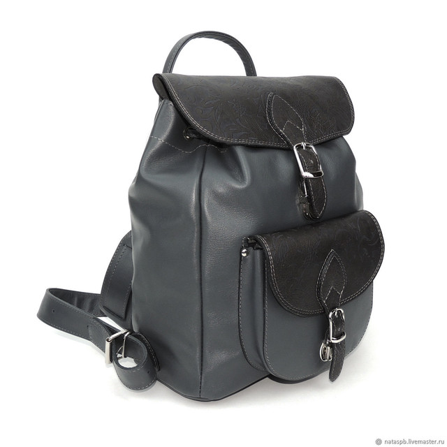 Luxury Moroccan Leather Backpack with Custom Dimensions