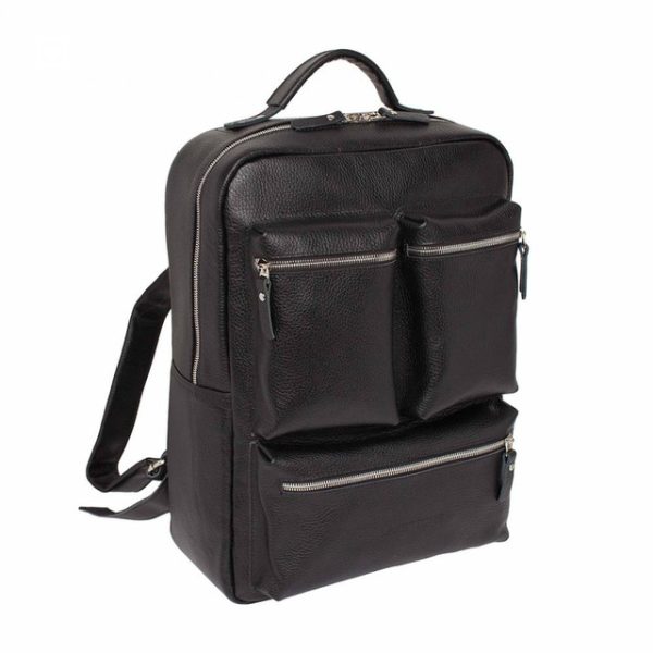 Elegant Moroccan Leather Backpack for Stylish Everyday Use