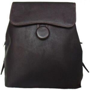 Handmade Moroccan Leather Backpack | Walnut Brown