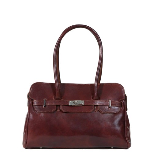 Vintage Brown Moroccan Leather Handbag | Premium Quality Crafted by Artisans