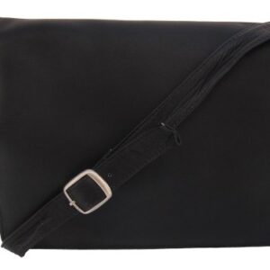 Exquisite Moroccan Leather Handbag with Multiple Pockets