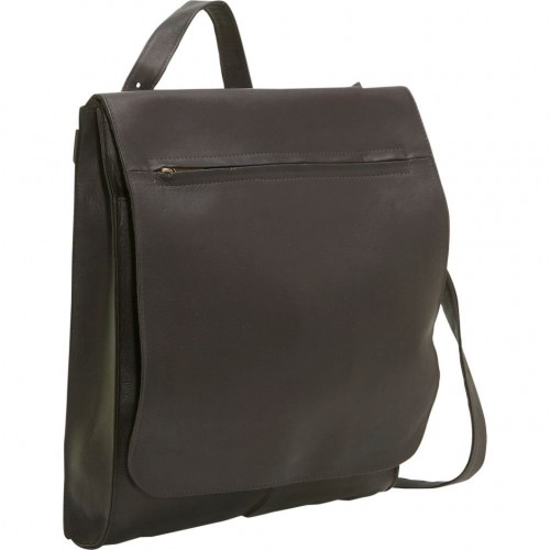 Dark Brown Moroccan Leather Handbag | Vintage Style & Durability