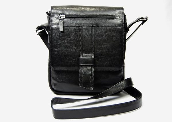 Black Moroccan Leather Handbag | Elegant Handmade Design