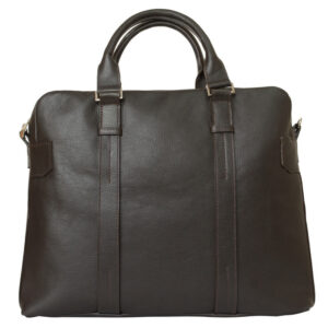 Moroccan Dark Brown Leather Handbag | Premium Quality Crafted in Fez Tanneries