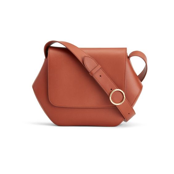 Premium Dark Tan Moroccan Leather Handbag - Handmade Vintage Style