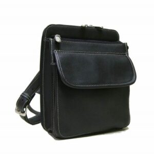 Black Moroccan Leather Handbag | Fez Tanneries Crafted