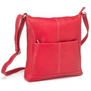Luxury Moroccan Red Leather Handbag - Premium Quality
