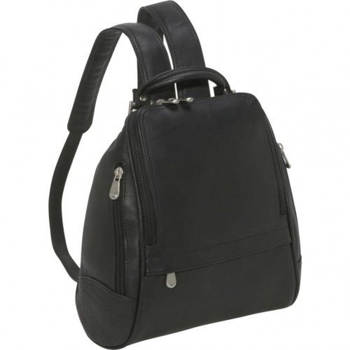 Elegant Black Moroccan Leather Handbag - Premium Craftsmanship
