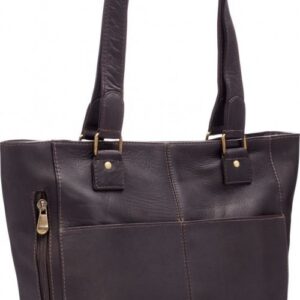 Vintage-Inspired Moroccan Leather Handbag