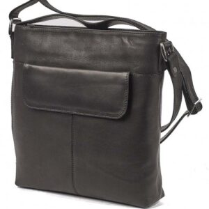 Premium Moroccan Leather Handbag with Spacious Compartments