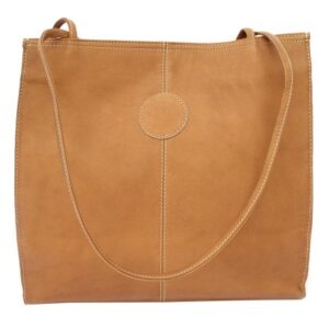 Moroccan Leather Handbag - Premium Genuine Leather Crafted by Skilled Artisans from Fez Tanneries
