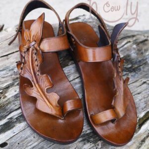 Elegant Leather Sandals - Comfort & Style Combined