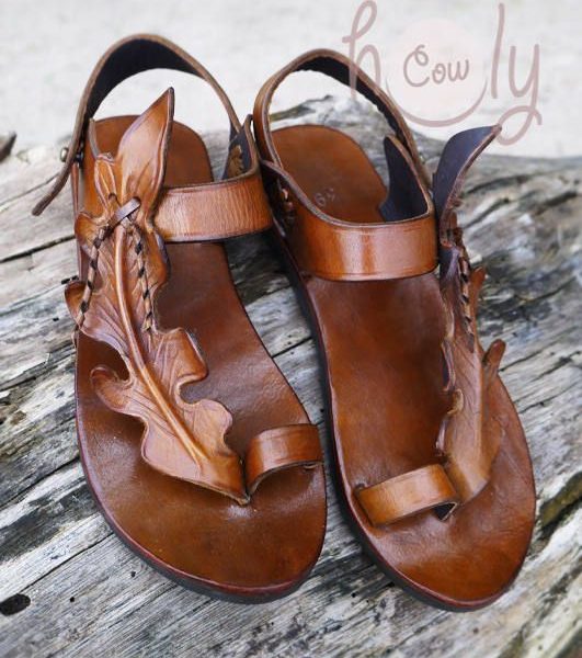 Elegant Leather Sandals - Comfort & Style Combined