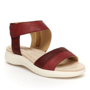 Chic Leather Sandals - High-Quality, Versatile Design