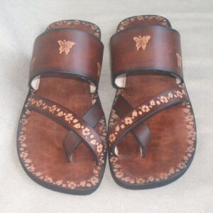 Premium Leather Sandals 057 - Chic & Versatile Summer Footwear