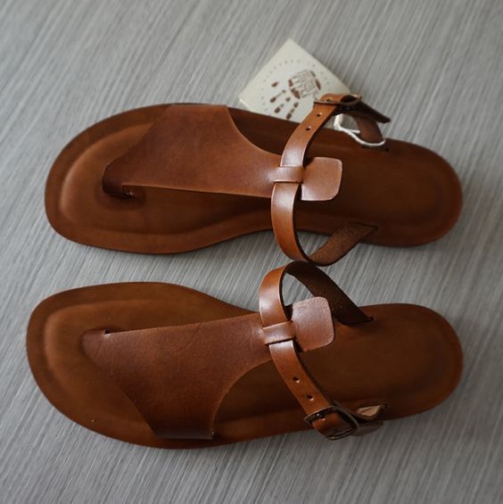 Elegant Leather Sandals | Premium Quality & Comfort