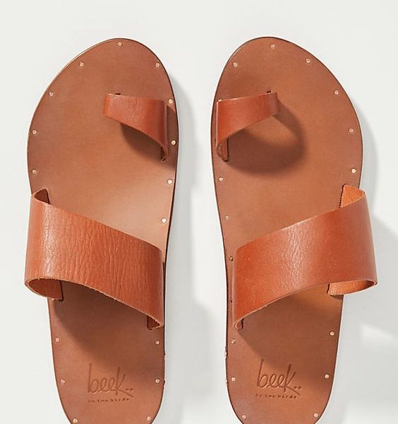 Leather Strappy Sandals for Women - Chic & Durable Leather Design