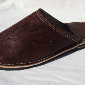 Luxury Moroccan Leather Slippers for Stylish Comfort