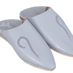 Luxurious Moroccan Leather Slippers - Handmade Premium Leather